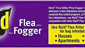 Raid Flea Flogger Plus Killer, Kills Fleas and Hatching Eggs (3 Count (Pack of 3)