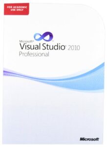 visual studio pro 2010 eng academic edition dvd [old version]