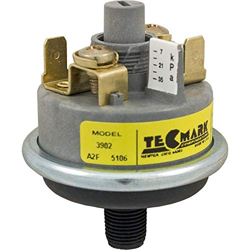 Tecmark Spa 3902 Series Universal Pressure Switch 1 Amp w/Out Brass Fittings 3902