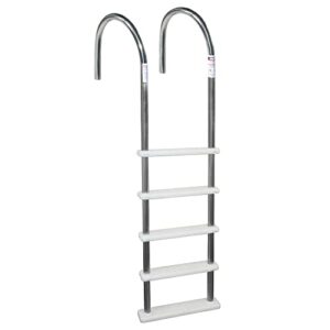 blue wave ne122ss stainless steel in-pool ladder,silver/white