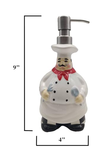 ACK Italian Bistro Fat Chef Soap Dispenser