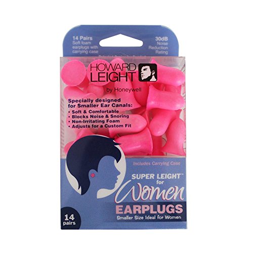 Howard Leight Women Earplugs Pink 14 Pr