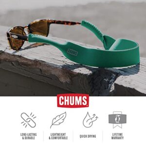 Chums Neoprene Classic Eyewear Retainer - Durable Floating Sunglasses Sport Strap (Black),One Size,12128100