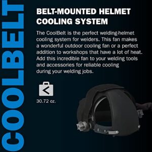 Miller 245230 CoolBelt Welding-Helmet Cooling System, Black