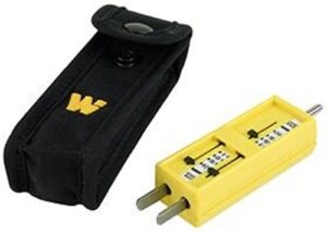 daniel woodhead - 840-1760 woodhead receptacle tension tester with carrying case,yellow