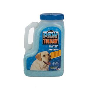 pestell paw thaw pet friendly ice melter jug, 12-pound