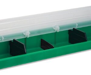 Akro-Mils 40321 Lengthwise Plastic Divider for 30320 AkroBin Storage Bins, Black, (7-Pack)