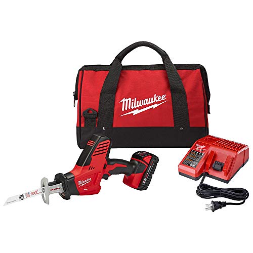 Milwaukee 2625-21CT M18 18-Volt Hackzall Cordless One-Handed Reciprocating Saw Kit