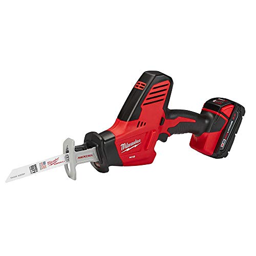 Milwaukee 2625-21CT M18 18-Volt Hackzall Cordless One-Handed Reciprocating Saw Kit