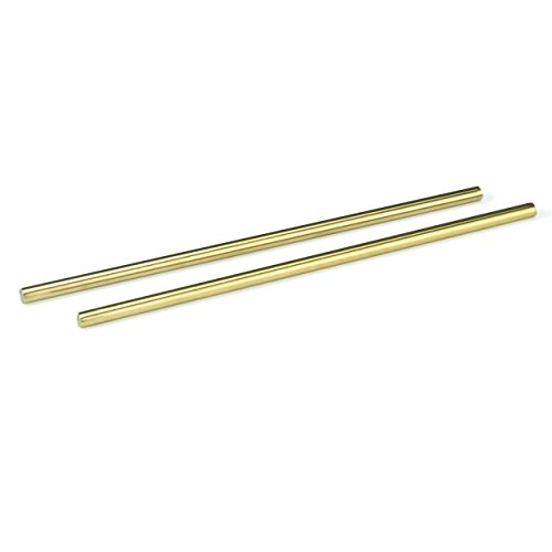 WoodRiver 360 Brass Knife Pin Stock 3/16" x 6 inch 2pcs.