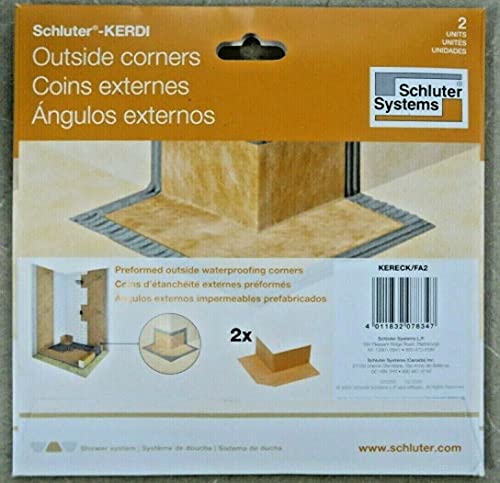 Schluter KERDI Outside Corner - 2 Units