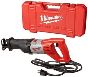 milwaukee 6519-31 12 amp corded 3000 strokes per minute reciprocating sawzall w/ variable speed trigger
