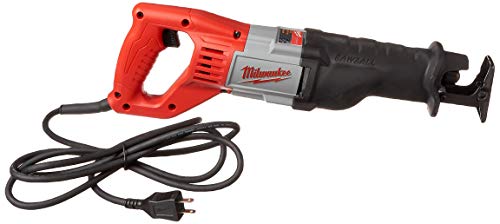 Milwaukee 6519-31 12 Amp Corded 3000 Strokes Per Minute Reciprocating Sawzall w/ Variable Speed Trigger