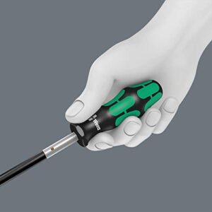 Wera 5028160001 Kraftform 392 Hexagon Flexible Shaft Bitholding Screwdriver, 1/4" Head, 177mm Blade Length, MULTI