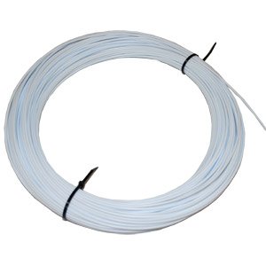 white 1/8" polypropylene plastic welding rod - 1lb coil