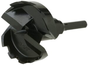 steelex d3653 3-5/8-inch heavy duty forstner bit with screw tip, black