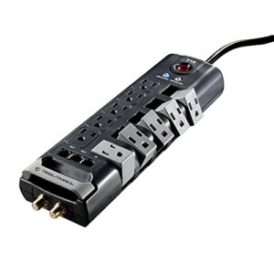 tributaries - t10 - 10 outlet - swivel power strip