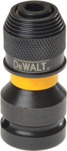 dewalt dt7508-qz impact adaptor 1/2" to 1/4" shockproof