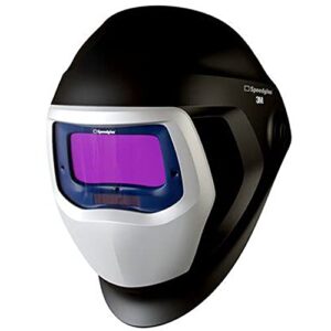 3m speedglas welding helmet 9100 06-0100-20sw, with adf 9100x, black large lens