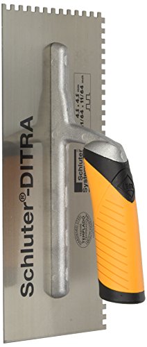 SCHLUTER DITRA TROWEL - 11/64 X 11/64 SQUARE NOTCH