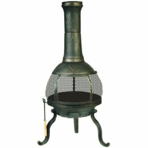 deckmate sonora outdoor chimenea fireplace model 30199