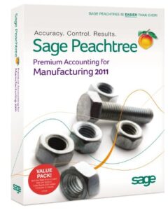 sage peachtree premium accounting for manufacturing 2011 multi user [old version]