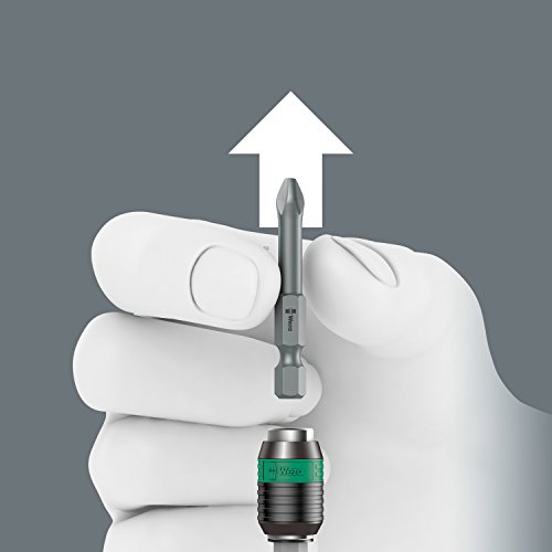 Wera 05074710001 Kraftform 7445 Hexagon Torque Screwdriver, 1/4" Head, 2.5-11.5"/lbs Variable Torque Adjustment Range