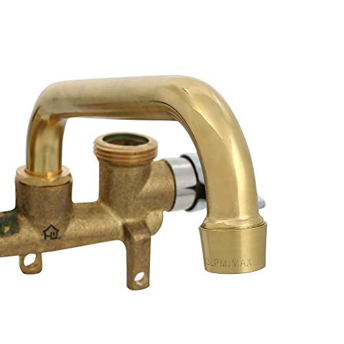 Homewerks 3310-250-RB-B Rough Brass Laundry Faucet, No Size