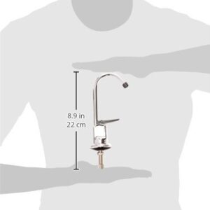 Homewerks Worldwide 3310-160-CH-B-Z Single Hole 1-Handle Low-Arc Drinking Water Faucet, Chrome Finish