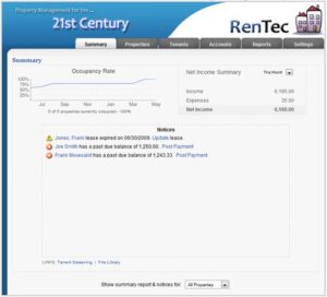 rentec pro property management software