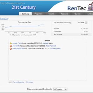 Rentec Pro Property Management Software