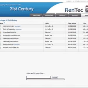 Rentec Pro Property Management Software