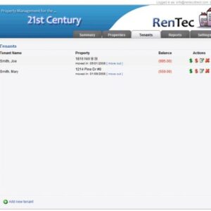 Rentec Pro Property Management Software