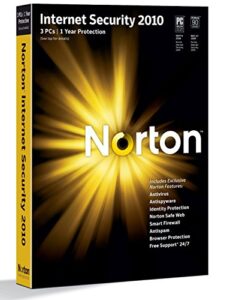 norton internet security 2010 (1 user)