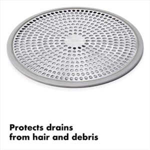 OXO Good Grips Shower Stall Drain Protector, Stainless