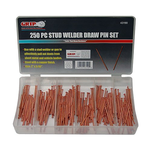 250 PC STUD WELDER DRAW PIN SET