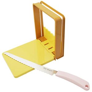 kai bread knife & guide set (ac-0059)