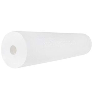 applied membranes inc. 5 micron sediment filter replacement | 20" whole house sediment filter | depth filter removes rust, dirt, sand, silt, and suspended solids | h-f20bb05cf