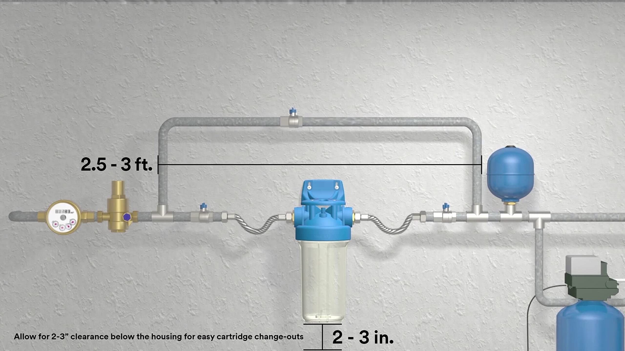 3M Aqua-Pure Whole House Large Sump Replacement Water Filter Drop-in Cartridge AP811-2, 5618905