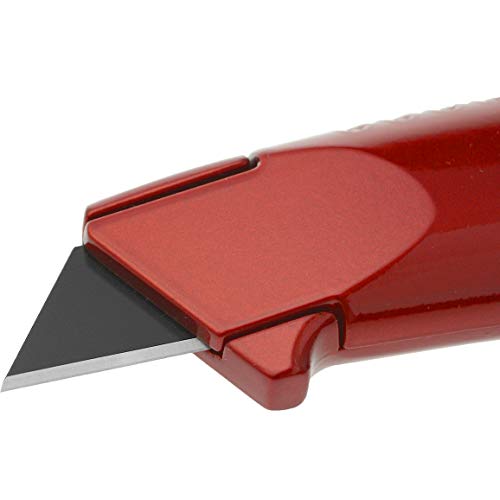 TAJIMA Utility Knife - VR-Series Box Cutter with Fixed Blade & 3 V-REX Blades - VR-101R