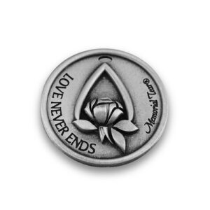 memorial tear pocket token * inspirational pocket token coin remembrance mtpt