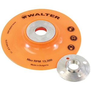 walter surface technologies 15d044 backing pad assembly. abrasive wheel pads