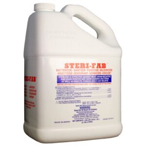 steri-fab bactiricide-sanitizer-fungicide-mildewcide-insecticide (4 gallons)