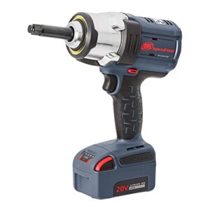 Ingersoll Rand W7252-K22 20V High-torque 1/2" Drive Cordless Impact Wrench Kit, 1500 ft-lbs Nut-busting Torque, 2 Batteries and Charger, 2" Extended Anvil