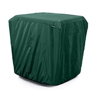 Covermates Air Conditioner Cover - Light Weight Material, Weather Resistant, Elastic Hem, AC & Equipment-Green