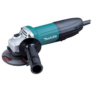 makita ga4534 4-1/2" paddle switch angle grinder, with ac/dc switch