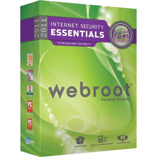 Webroot Internet Security Essentials 3-User