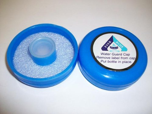48mm Screw-on Cap Anti-splash Safe Guard Caps 6 Pack for Water Bottle Dispenser Cooler