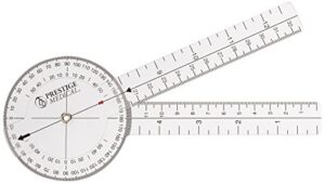 prestige medical protractor goniometer, 8 inch, 0.70 ounce