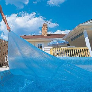 Blue Wave NS405 12-mil Solar Blanket for Rectangular In-Ground Pools, 12-ft x 24-ft, Blue